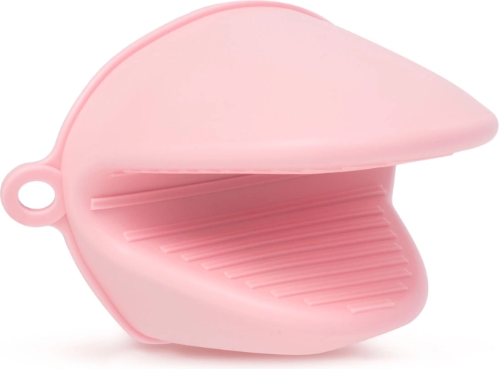 Presina da cucina in silicone a forma di rana rosa