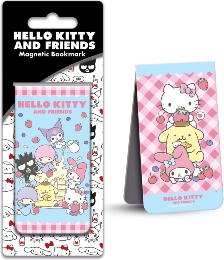 Segnalibro magnetico Hello Kitty blu - 1 pezzo