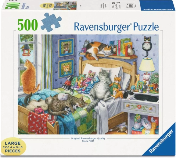 Puzzle Ravensburger “Breve pisolino” XXL 500 pezzi
