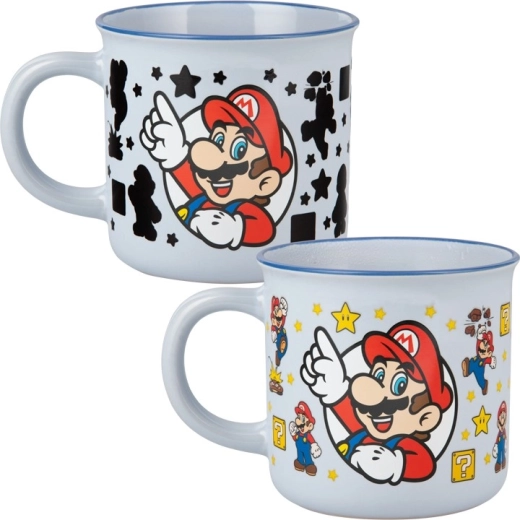 Nintendo Super Mario tazza in ceramica termocromatica Mario