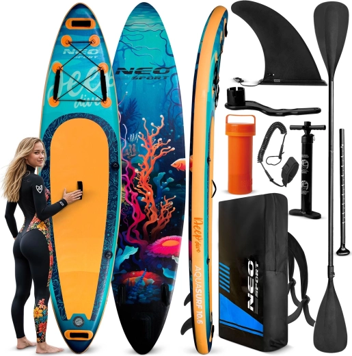 SUP gonfiabile Aquasurf 10'6 con accessori