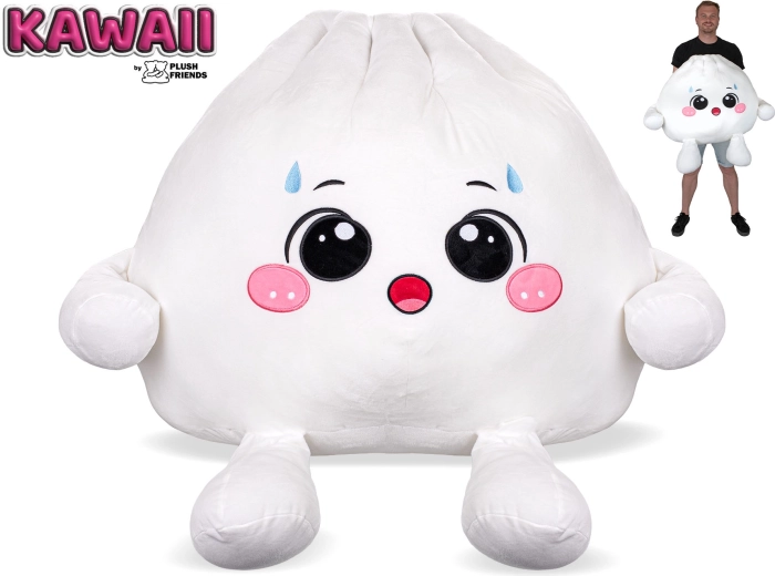 Plush Friends Kawaii peluche Bao dumpling stupito 60 cm