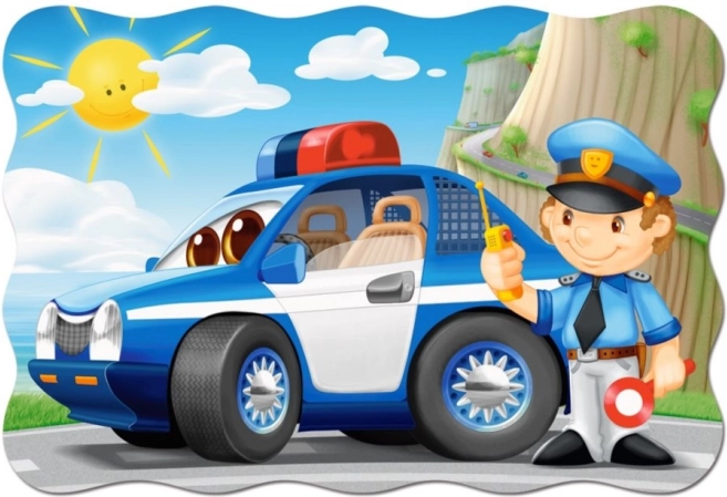 Puzzle Maxi Polizia 20 pezzi