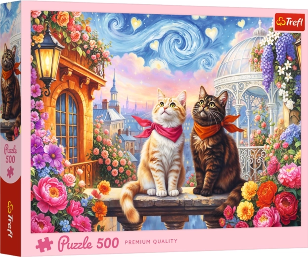Puzzle 500 pezzi – Gattini innamorati TREFL