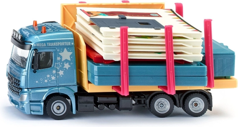 Siku Super camion con casa prefabbricata 1:50