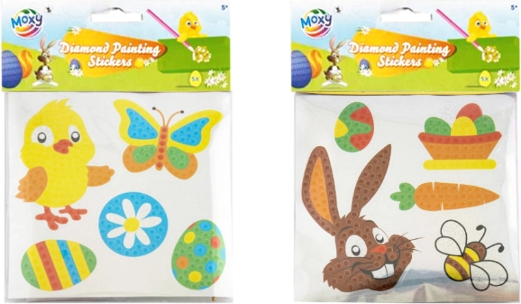 Mosaico di diamanti – adesivi pasquali