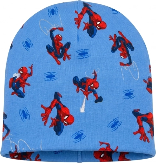 Berretto in cotone per mezza stagione Marvel Spider-Man blu