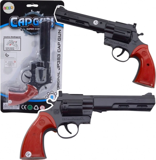 Rivoltella a capsule nera – giocattolo e scenografia con suono realistico