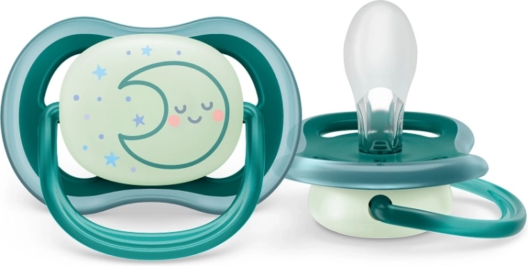 Philips Avent succhietto Ultra Air notte 6–18 mesi, 1 pz