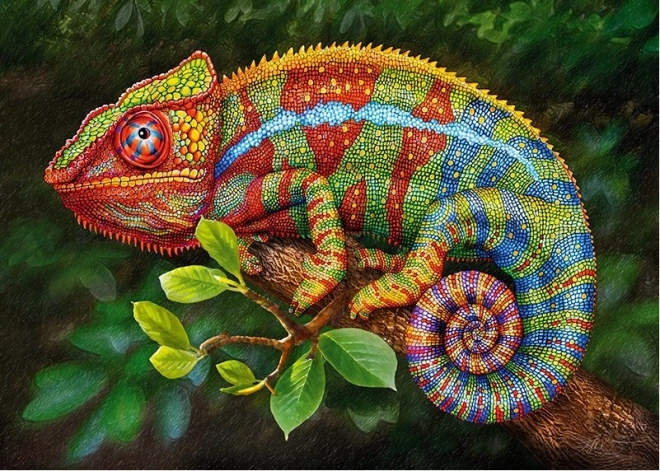 Puzzle Chameleon Cherry Pazzi 1000 pezzi