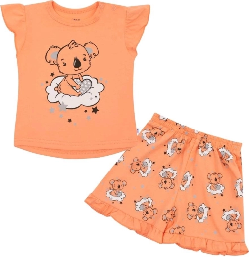 Pigiama estivo per bambini New Baby Dream, salmone