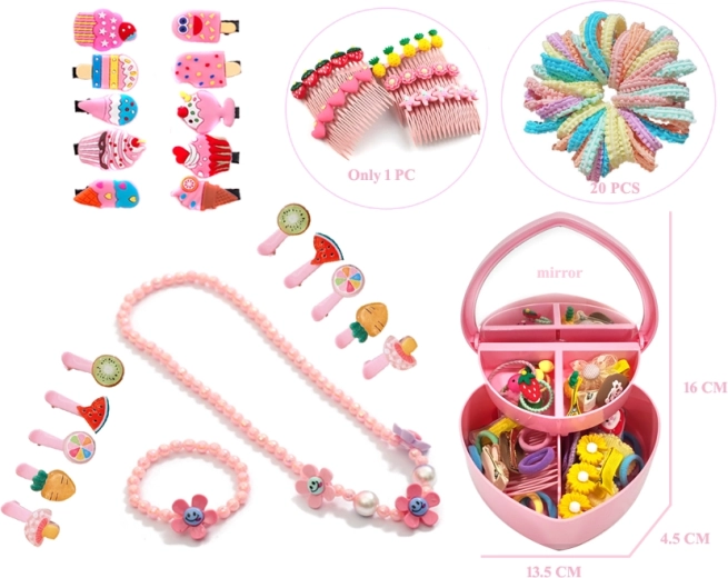 Set per lo styling dei capelli 43 pezzi DIY