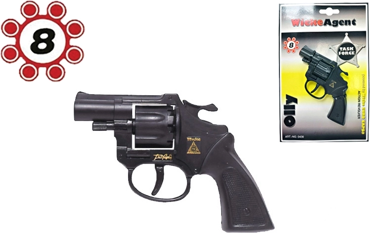 Pistola a capsule Olly 13 cm per capsule a 8 colpi