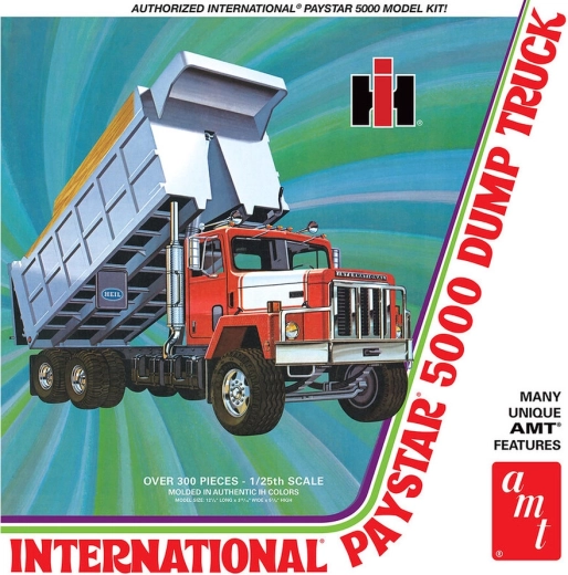 Modello in plastica AMT International Paystar 5000 dumper 1:25