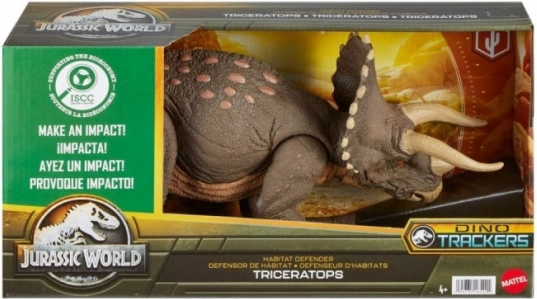 Jurassic World Triceratops – figurina ecologica con funzioni AR