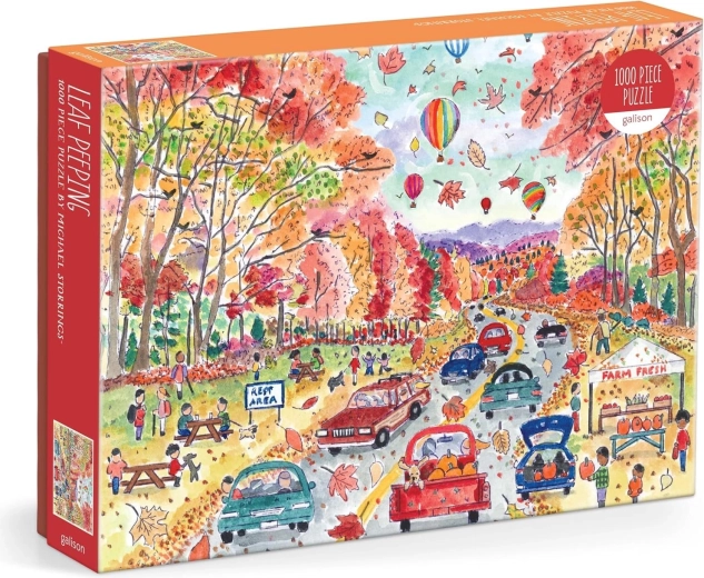 Puzzle Galison Osservazione delle foglie autunnali, 1000 pezzi