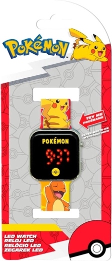 Orologio LED per bambini POKÉMON con calendario