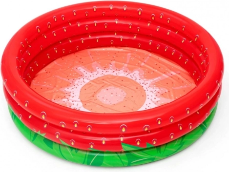 Piscina gonfiabile per bambini a forma di fragola 160 × 38 cm BESTWAY