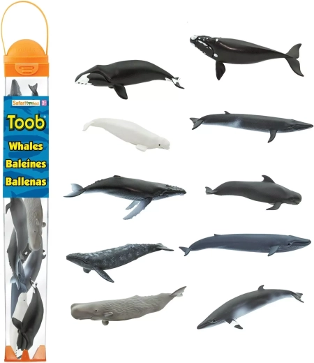 Safari Ltd. Toobs tubo Balene (10 figurine)