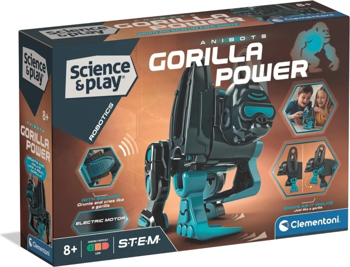 Clementoni Science & Play Robotics: gorilla robotica