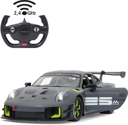 Auto RC Porsche 911 GT2 RS Clubsport 25 in scala 1:14, grigio