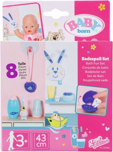 Set da bagno e dentale BABY born per bambole