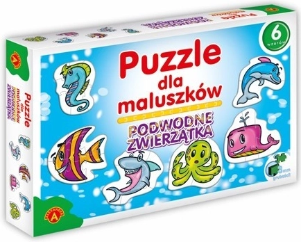 Puzzle per i più piccoli – animali marini