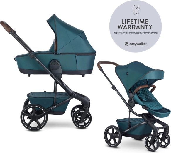 Easywalker harvey⁵ passeggino combinato premium 2 in 1 – Verde Giada