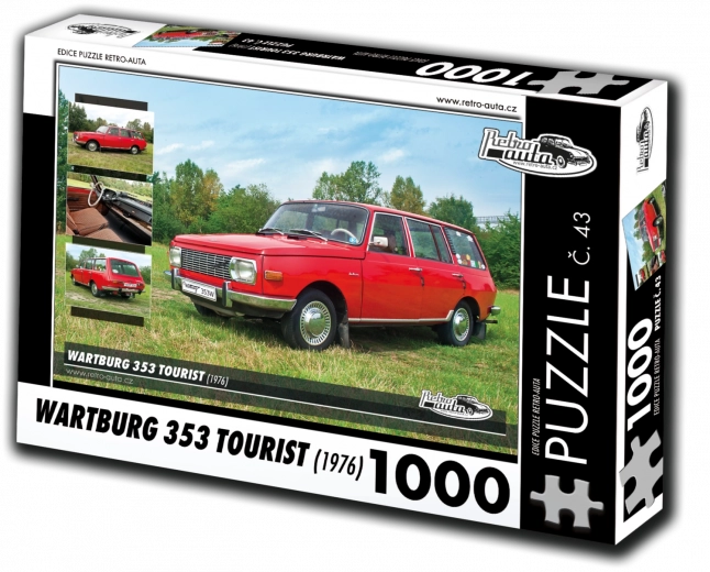 Puzzle Auto d’epoca Wartburg 353 Tourist (1976) – 1000 pezzi
