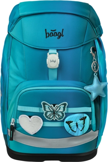 Zaino scolastico BAAGL Airy Plus Butterfly GRS