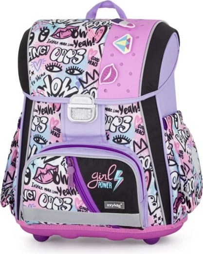 Cartella scolastica Premium Funny Girl – ergonomica, leggera e riflettente