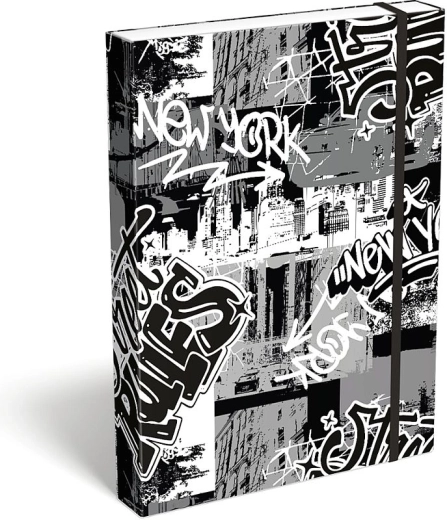 LizzyCard Street Rules copertina porta-quaderni A4