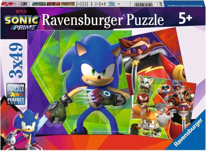 Puzzle Sonic Prime 3x49 pezzi