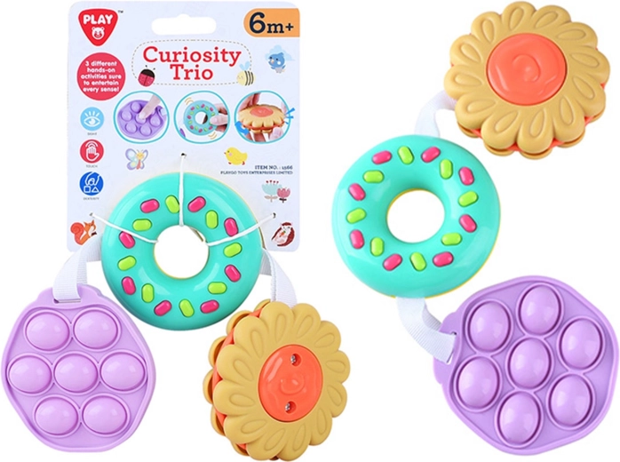 Giocattolo trio Playgo per i più piccoli