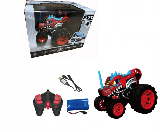 Auto acrobatico RC rosso