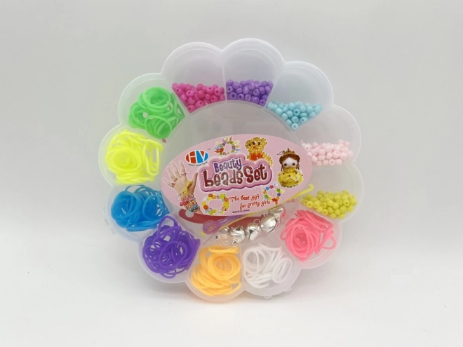 Set creativo Loom Bands – 365 elastici e perline per creare braccialetti