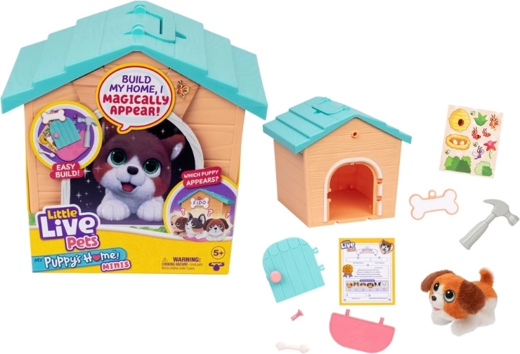 Little Live Pets my puppy’s home minis – cucciolo con cuccia