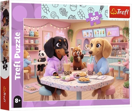 Puzzle Tassi in caffetteria 300 pezzi