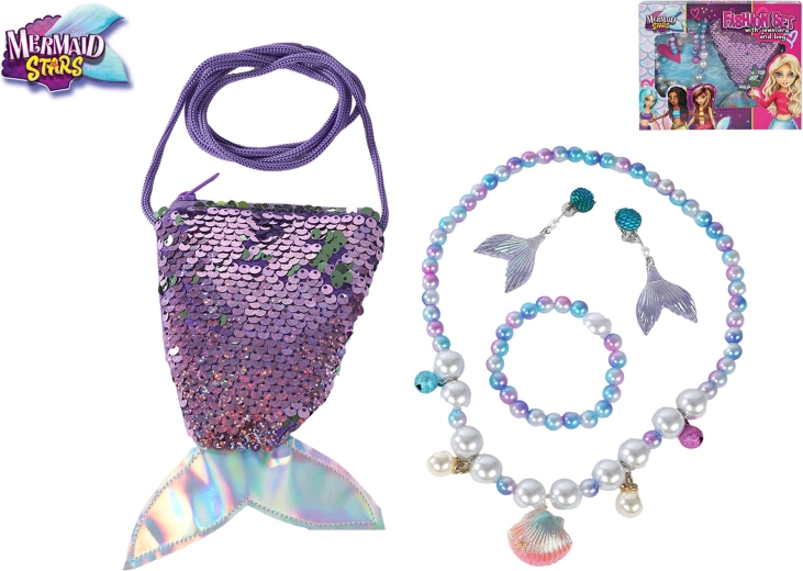 Set cosmetico per bambini a tema sirena Mermaid Stars