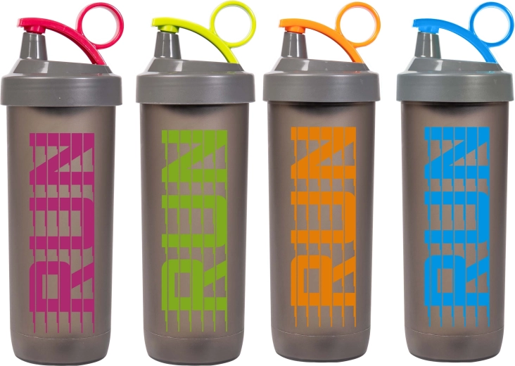 Borraccia shaker RUN 740 ml plastica