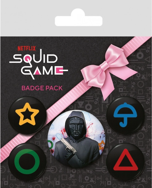 Set di badge SQUID GAME (5 pezzi)