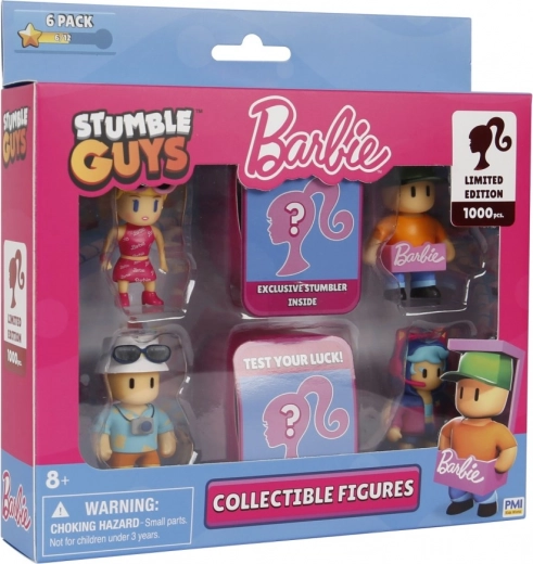 Box Deluxe con figurine STUMBLE GUYS x BARBIE – 6 pz