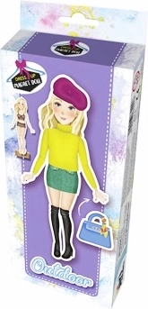 bambola magnetica da vestire outdoor