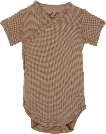 Body per bambini Lodger Ciumbelle beige a maniche corte taglia 74