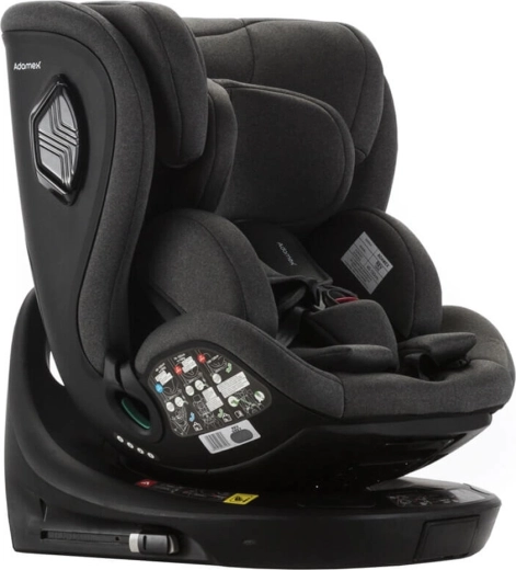 Adamex Rev seggiolino auto girevole i-Size 40–150 cm grigio