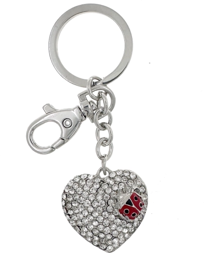 Portachiavi a cuore PINK