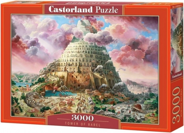 Puzzle 3000 pezzi Torre di Babele