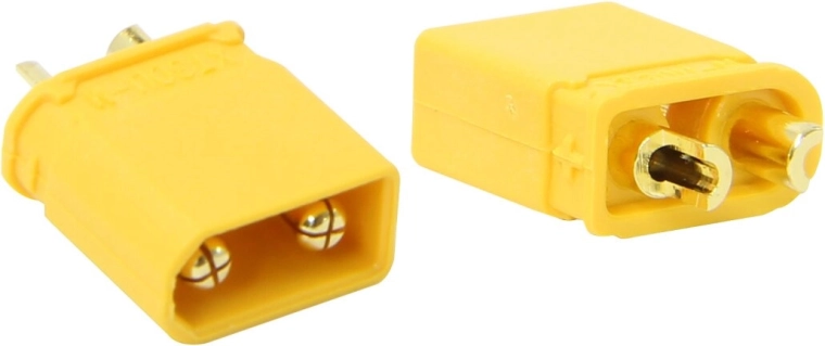 Connettore ad alta corrente JAMARA XT30 dorato Grip, coppia
