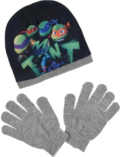 Cappello e guanti Tartarughe Ninja
