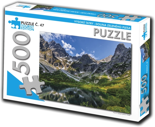 Puzzle Edizione Turistica Alti Tatra – Valle del Lago Verde 500 pezzi
